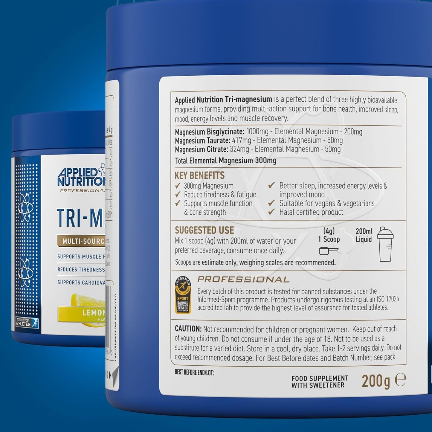 Magnesium Glycinate Supplements for Bone, Muscle, Nervous System Sleep Health