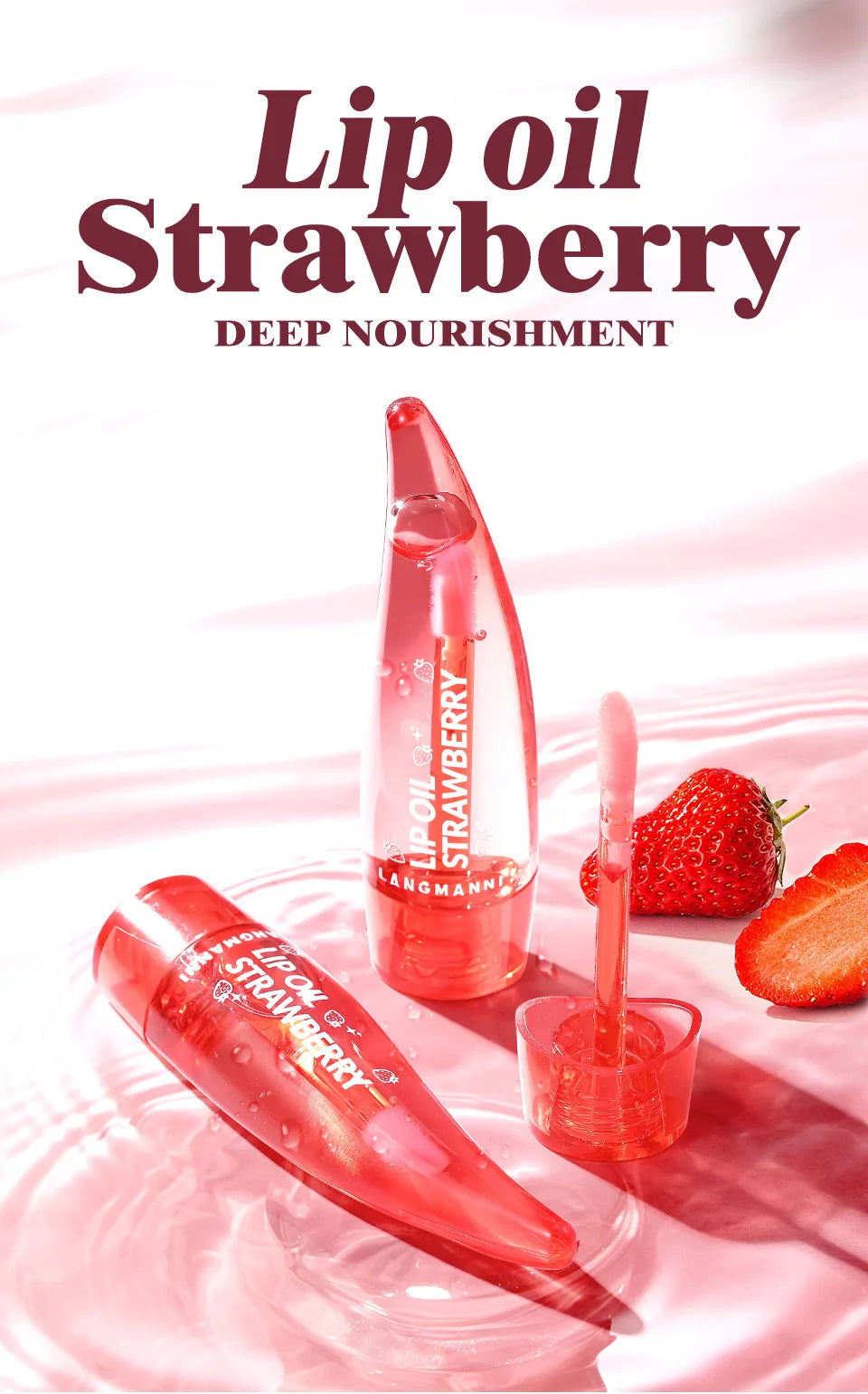 Natural Moisturizing Lipstick Moisturizes Water Feeling