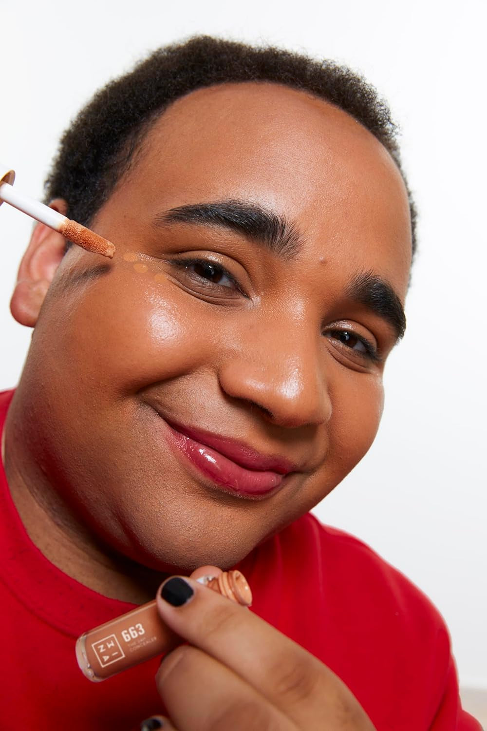 the 24H Concealer – Long-Wear, Buildable and Crease-Resistant under Eye Concealer – Poreless and Medium to Full Coverage Make up – 663 – 0.15 Oz