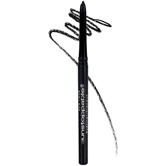 Unstoppable Waterproof Mechanical Black Eyeliner Pencil, Easy to Apply, Smooth Glide, up to 24 Hour Wear, Onyx