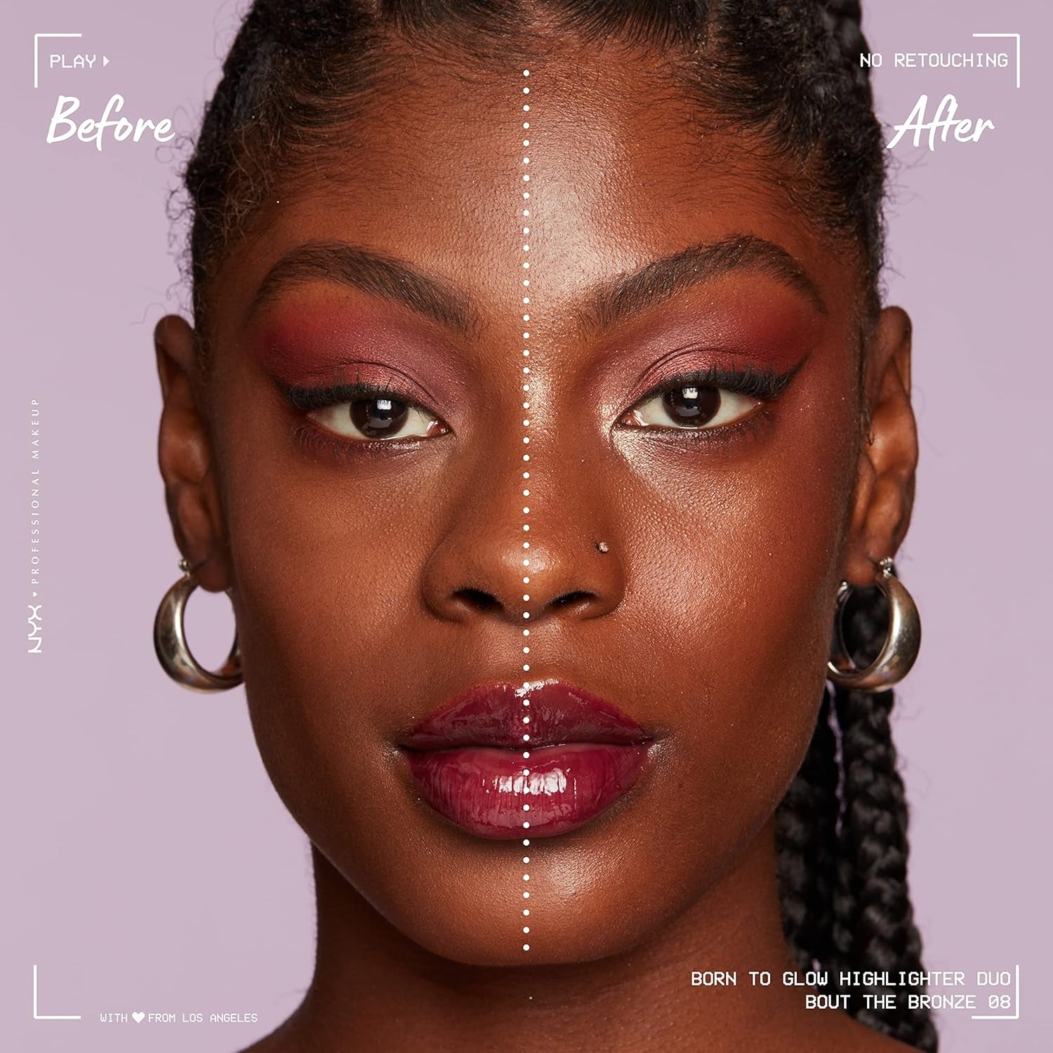 Born to Glow Icy Highlighter Duo - Bout the Bronze