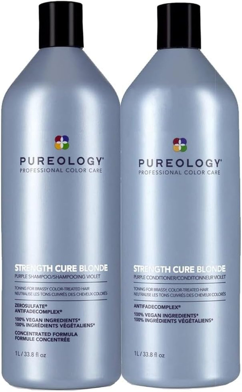 Strength Cure Blonde Purple Shampoo & Conditioner Duo 