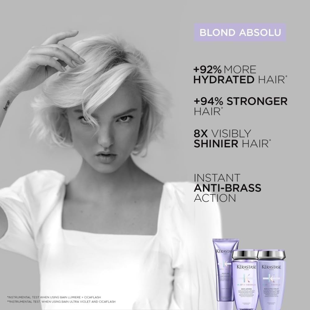 Kérastase Blond Absolu, Routine for Damaged Blonde Hair Incl. Bleached and Highlighted Hair,
