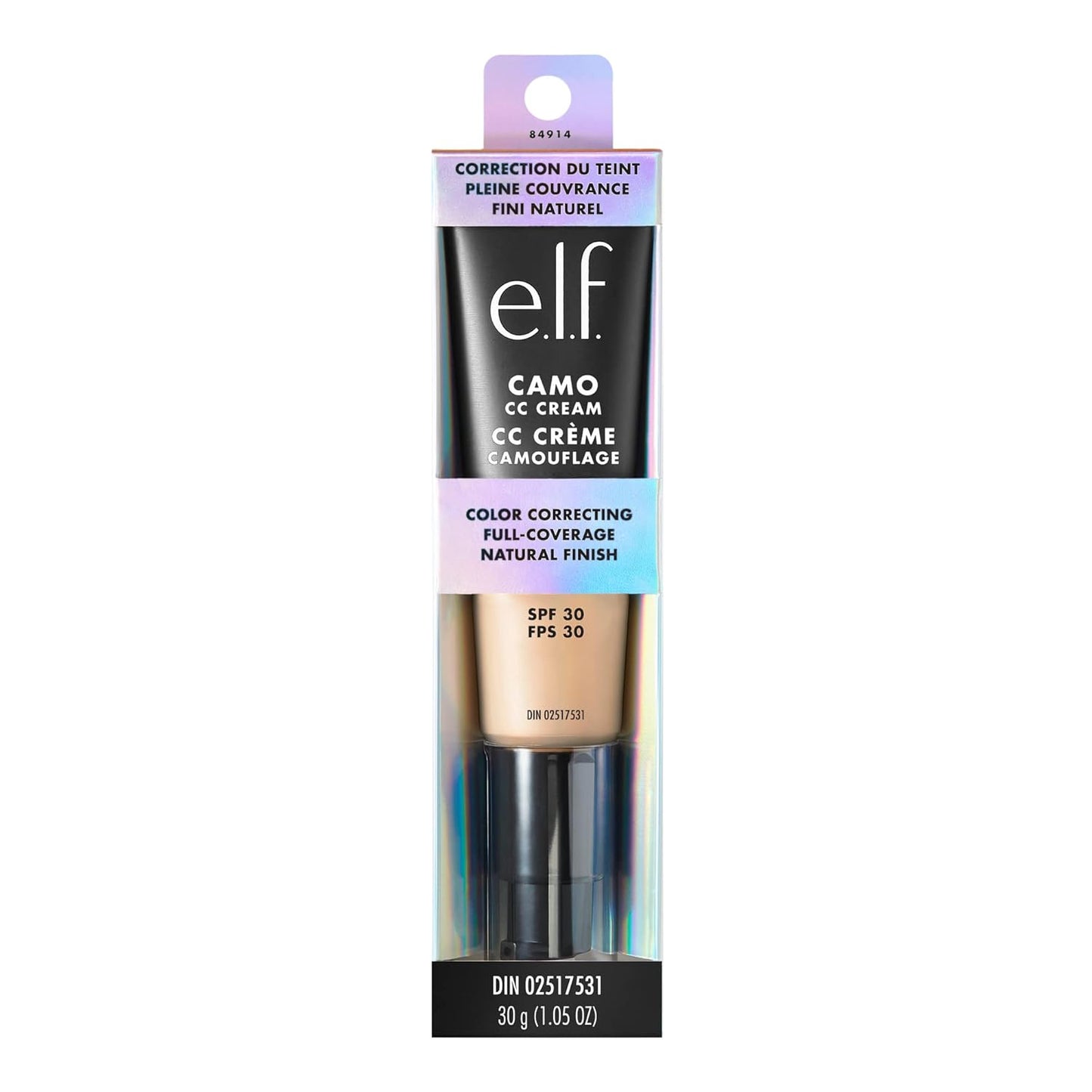 Camo CC Cream, Color Correcting Medium-To-Full Coverage Foundation with SPF 30, Light 240 W, 1.05 Oz (30G)