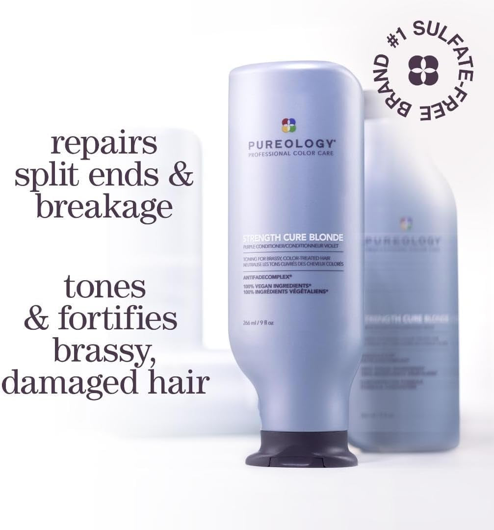 Strength Cure Blonde Purple Shampoo & Conditioner Duo 