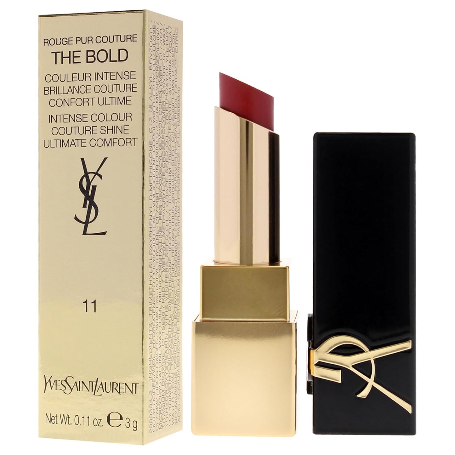 Rouge Pur Couture the Bold Lipstick - 11 Nude Undisclosed for Women - 0.11 Oz Lipstick