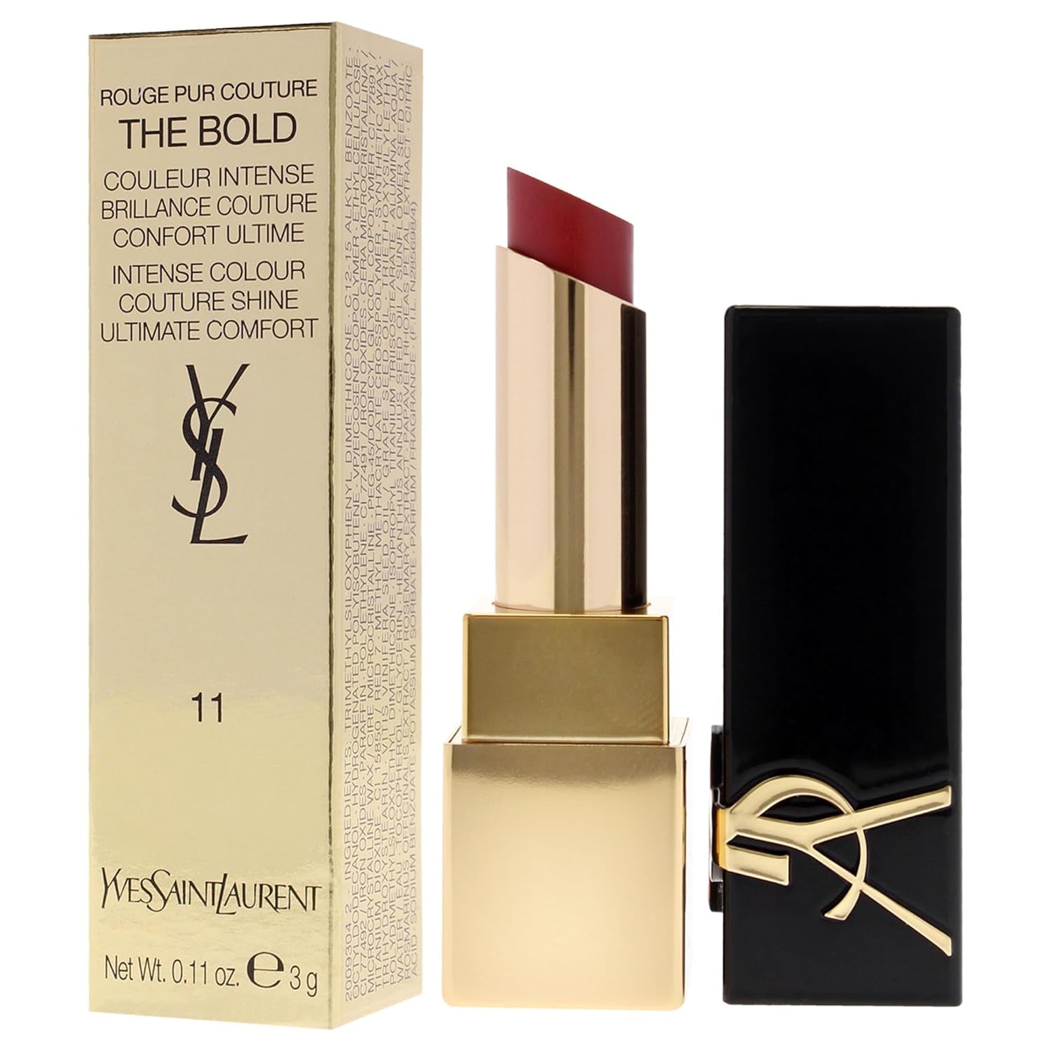 Rouge Pur Couture the Bold Lipstick - 11 Nude Undisclosed for Women - 0.11 Oz Lipstick
