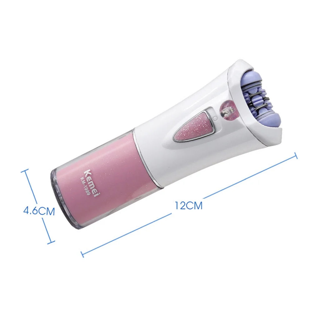 Mini Electric Epilator Hair Remover Epilator USB Rechargeable Womens Body Hair Removal Portable Lady Armpit Hair Shaver Travel Bikini Hair Removal