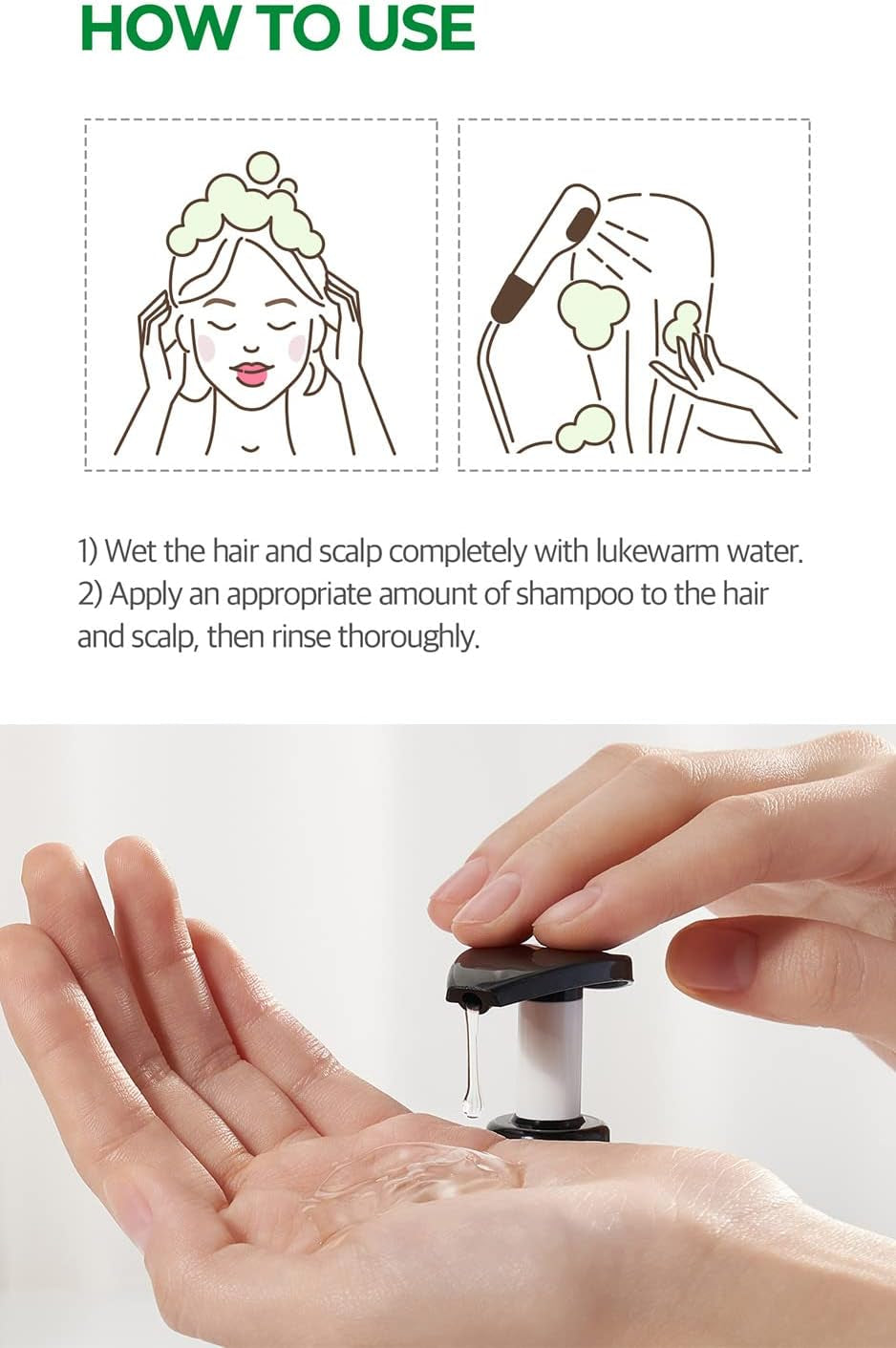  Cica Peptide anti Hair Loss Derma Scalp Shampoo