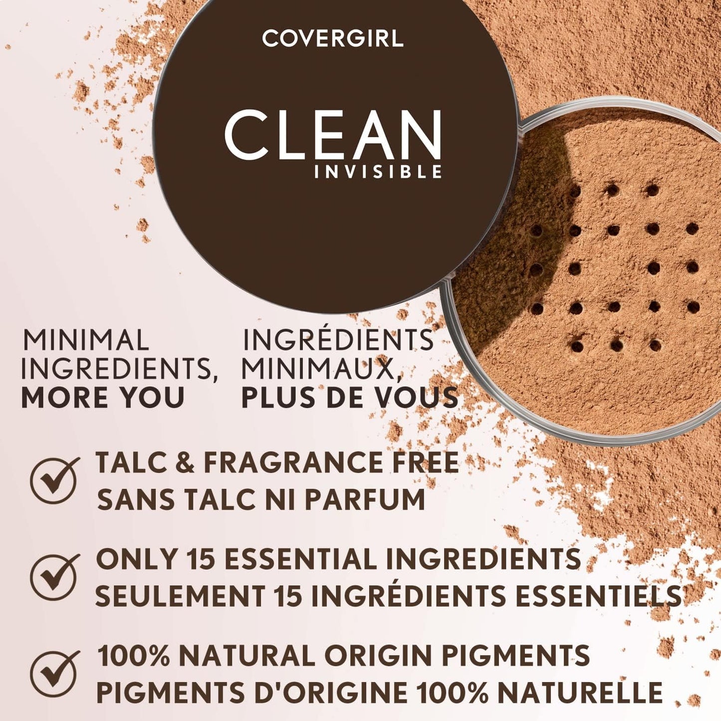 Clean Invisible Loose Powder Translucent Fair