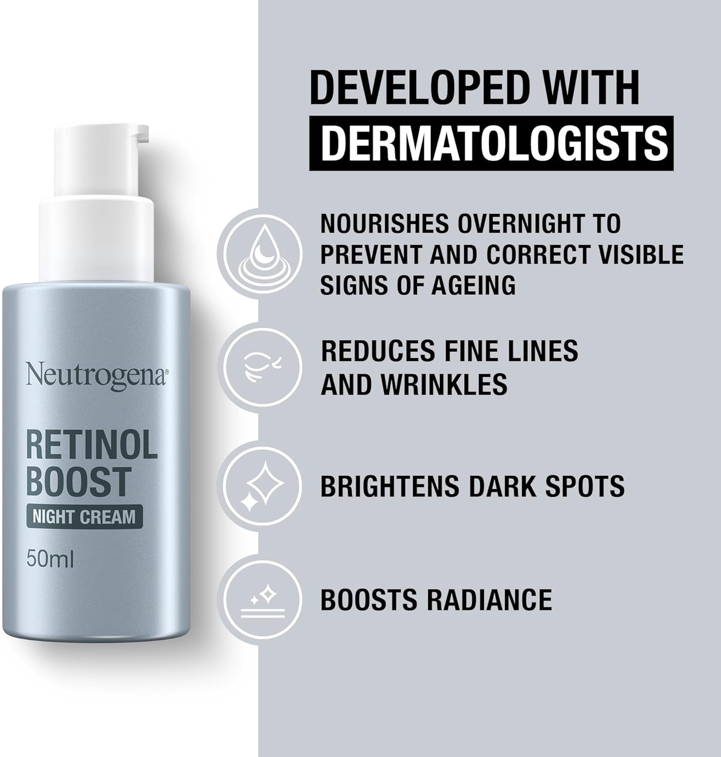 Smooth and Glow Duo Bundle, Retinol Boost Night Cream 