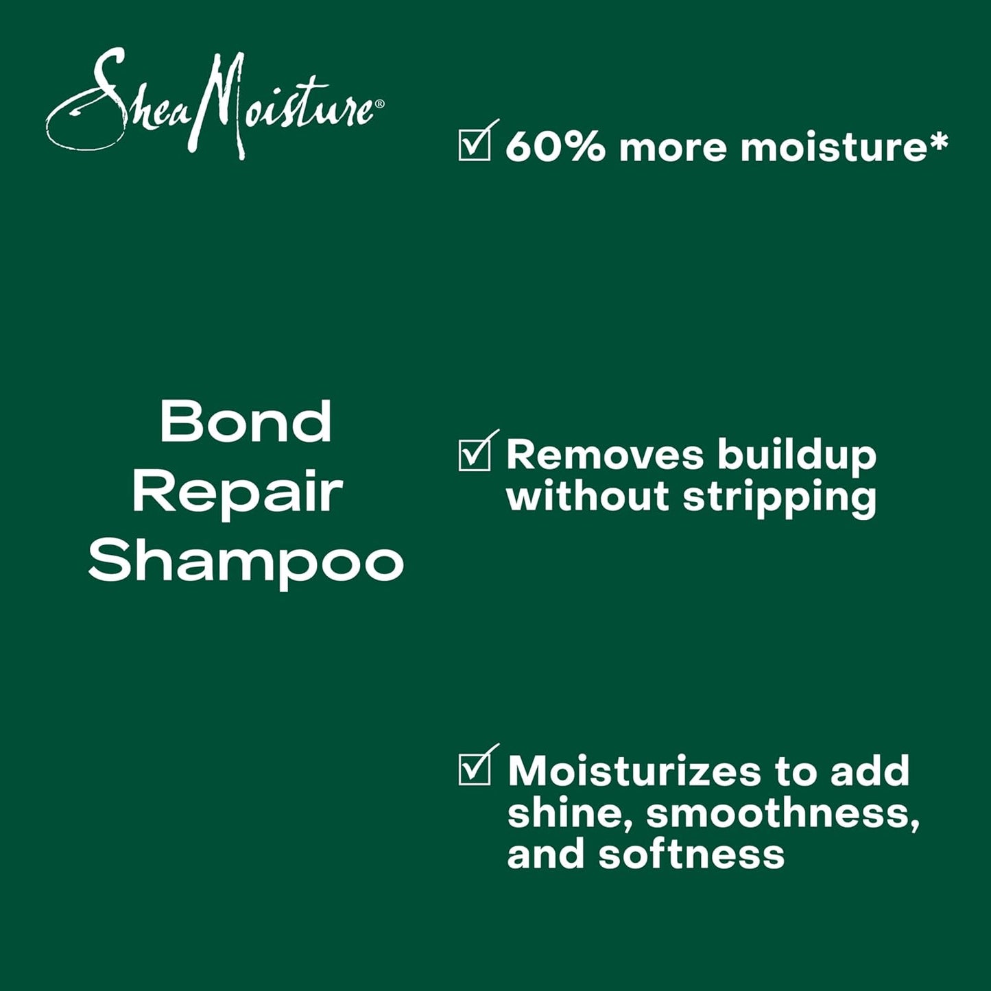 Bond Repair Shampoo Amla Oil Deeply Cleanses and Removes Build up to Repair Hair Bonds with Hydroplex Technology and Amla Oil with Restorative Hydroplex Infusion 13Fl Oz