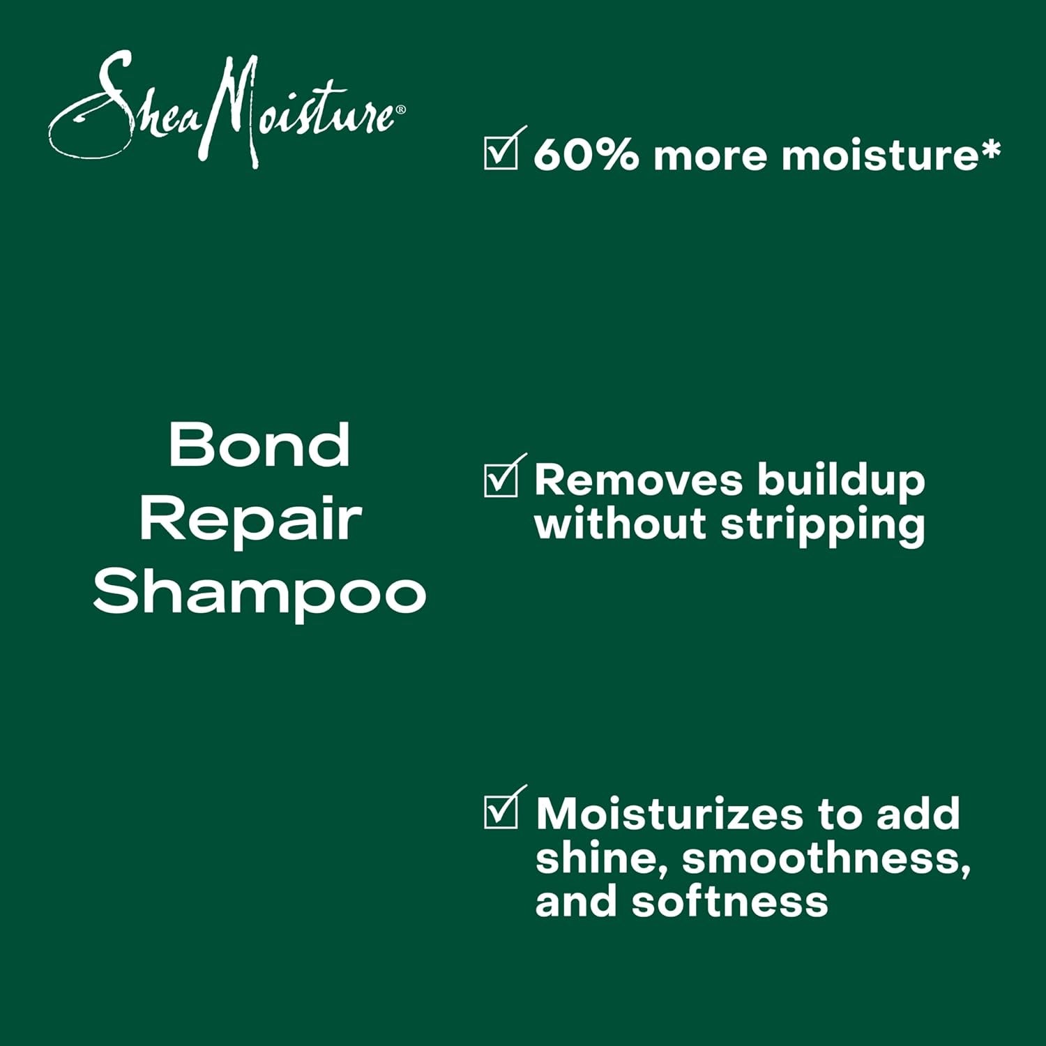 Bond Repair Shampoo Amla Oil Deeply Cleanses and Removes Build up to Repair Hair Bonds with Hydroplex Technology and Amla Oil with Restorative Hydroplex Infusion 13Fl Oz