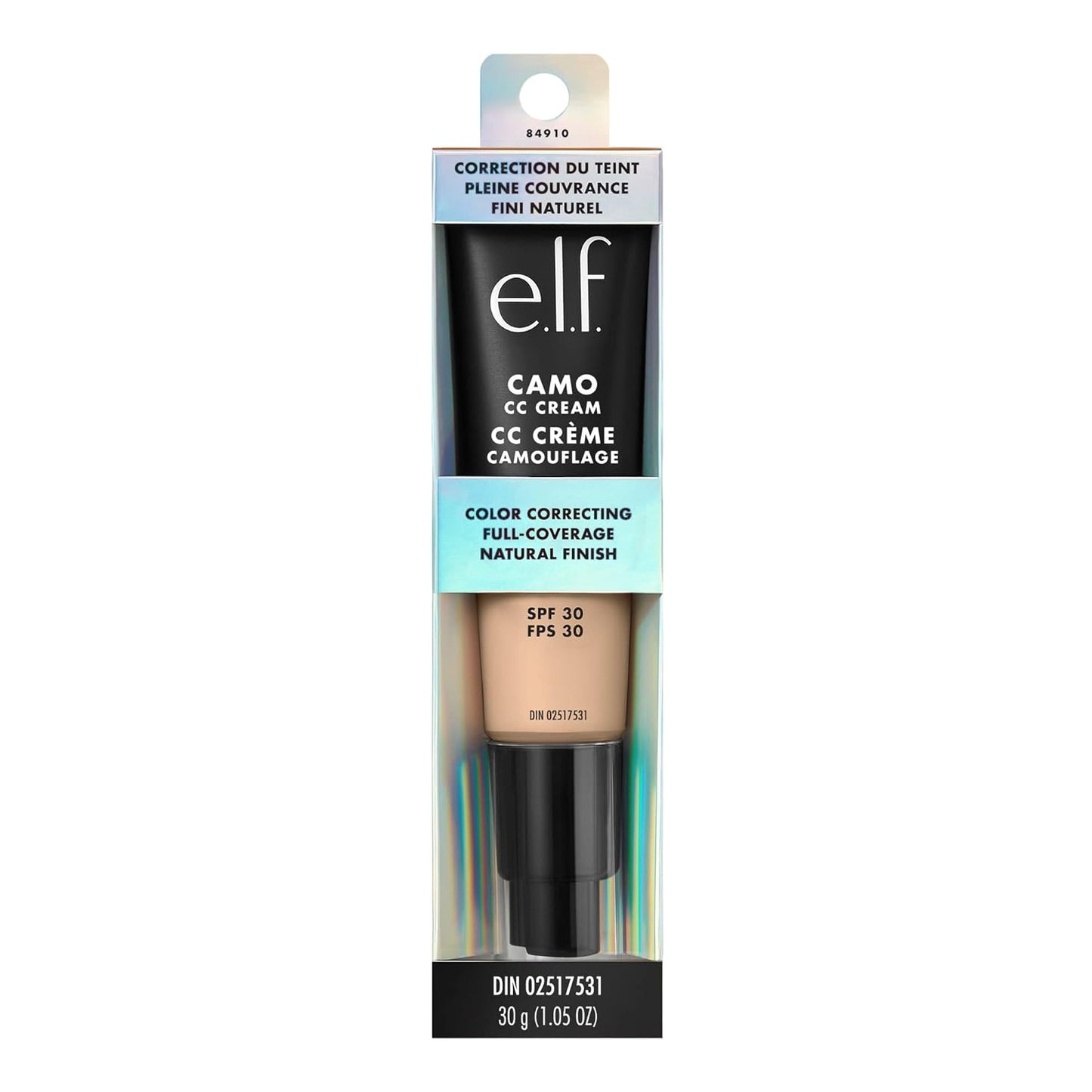 Camo CC Cream, SPF 30 Color-Correcting Medium-To-Full Coverage Face Foundation, Delivers an Airbrushed Finish, Vegan & Cruelty-Free, Rich 650 C