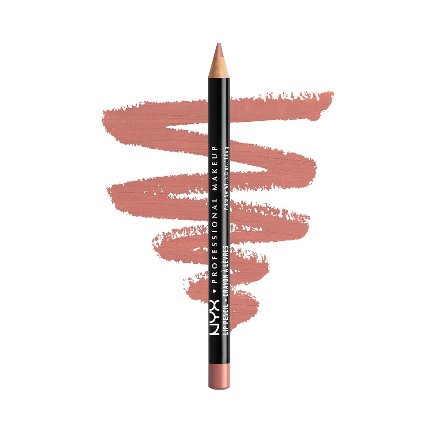 Slim Lip Pencil Coffee & Nude Pink Long Lasting Creamy Lip Liner 2-Pack
