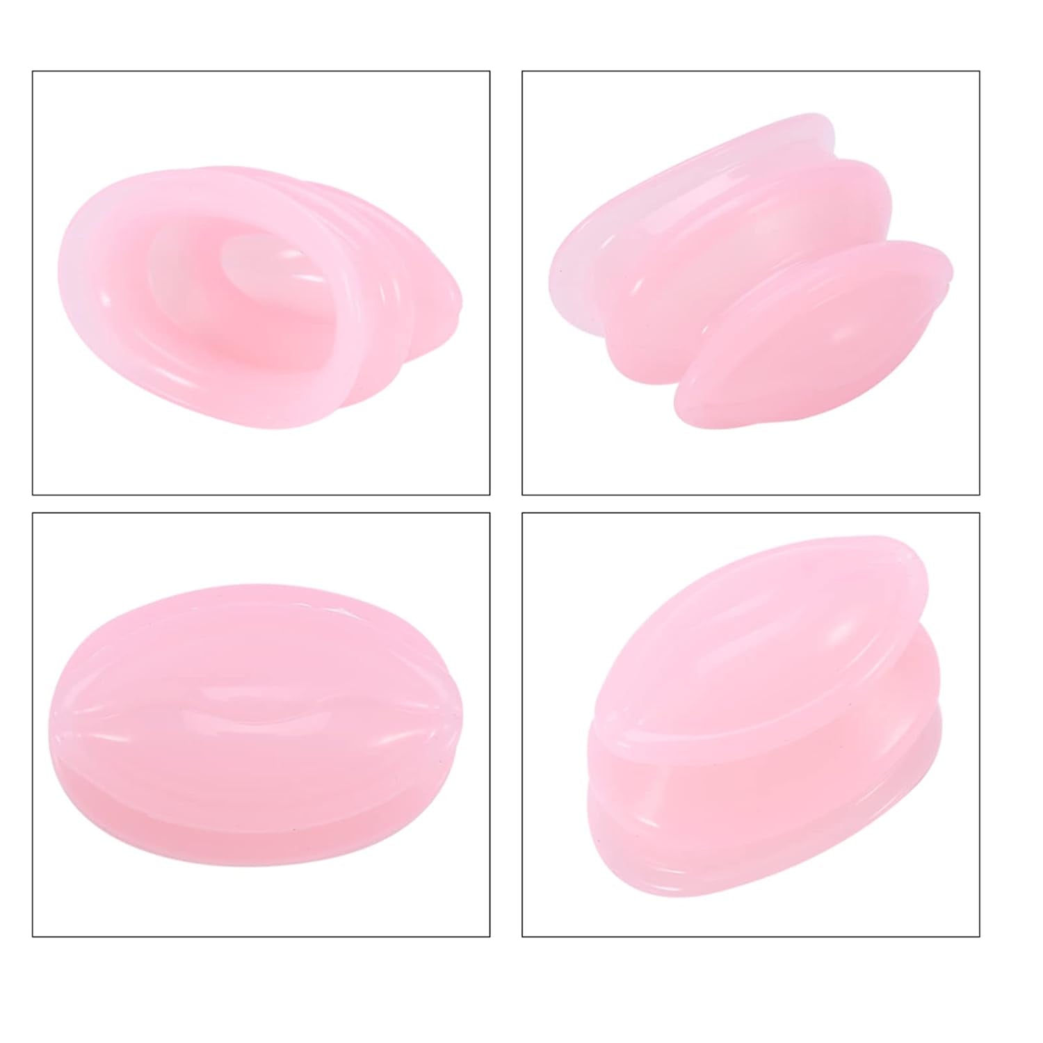 Transparent Silicone Lip Enhancement Beauty Device, Women Lip Plumper, Mouth Beauty Tool, Women Silicone Lip Plumper Enhancer Lip Suction Device Lip Plumperslips