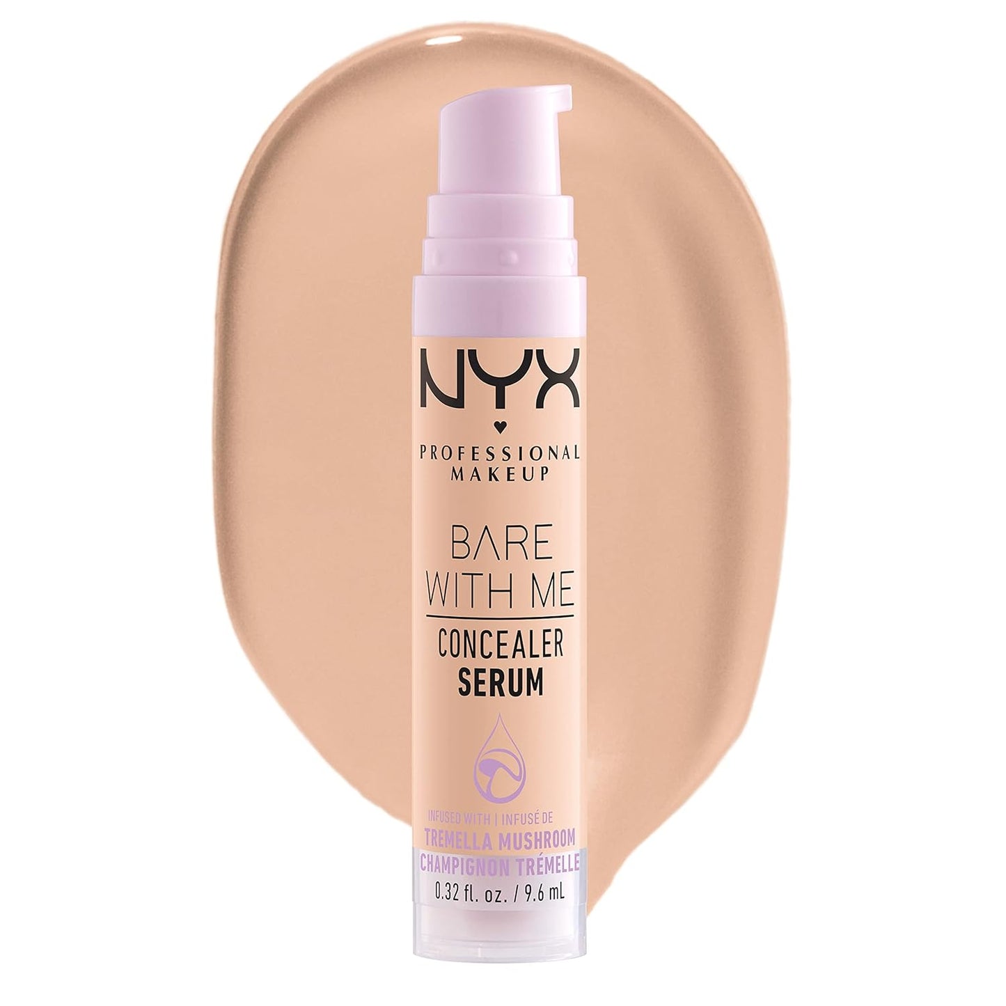 Bare with Me Concealer Serum, Concealer Makeup for up to 24Hr Hydration - Vanilla