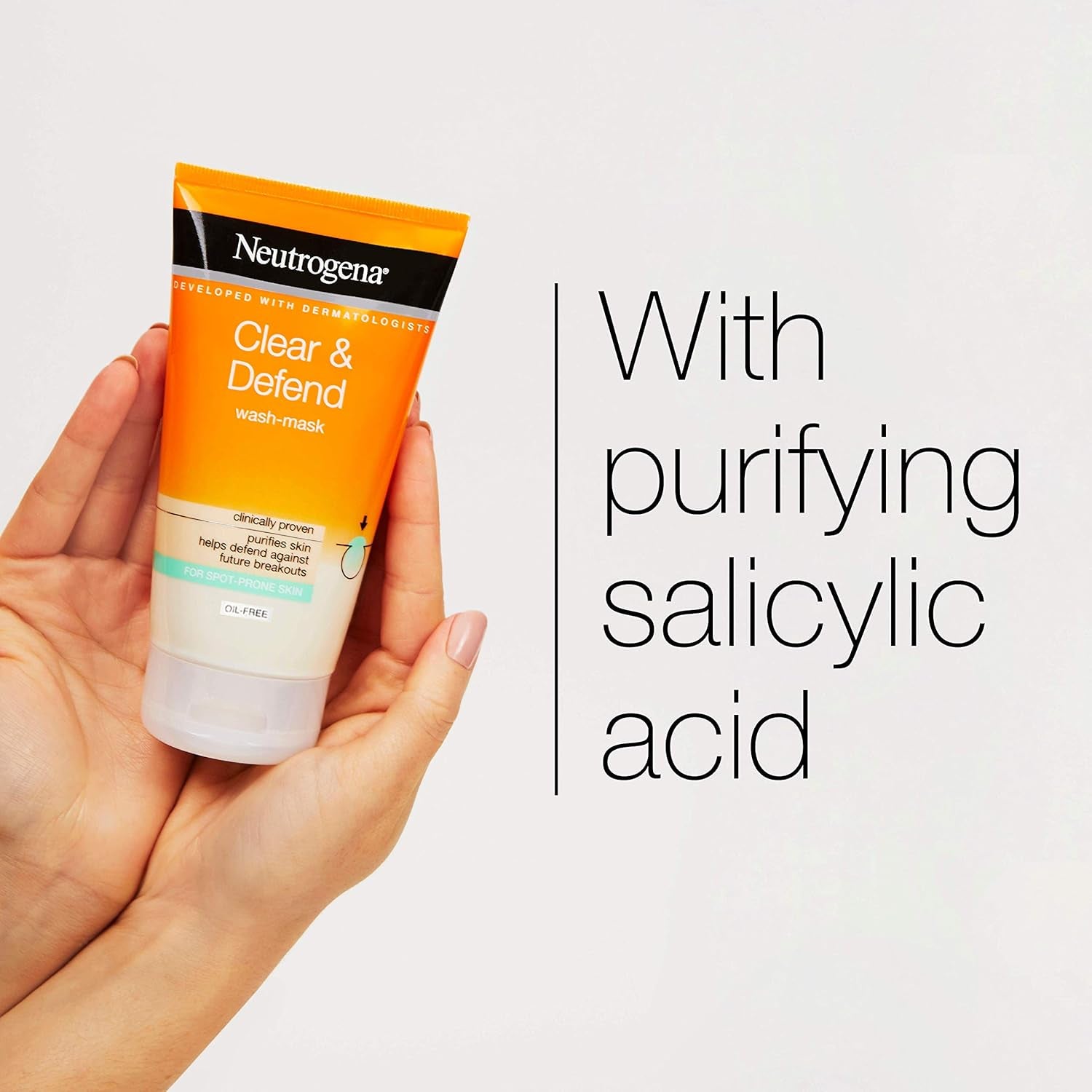 ® Clear & Defend 1% Salicylic Acid 2-IN-1 Wash-Mask  (Pack of 3)