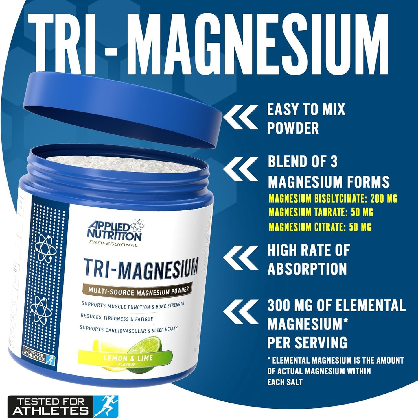 Magnesium Glycinate Supplements for Bone, Muscle, Nervous System Sleep Health 