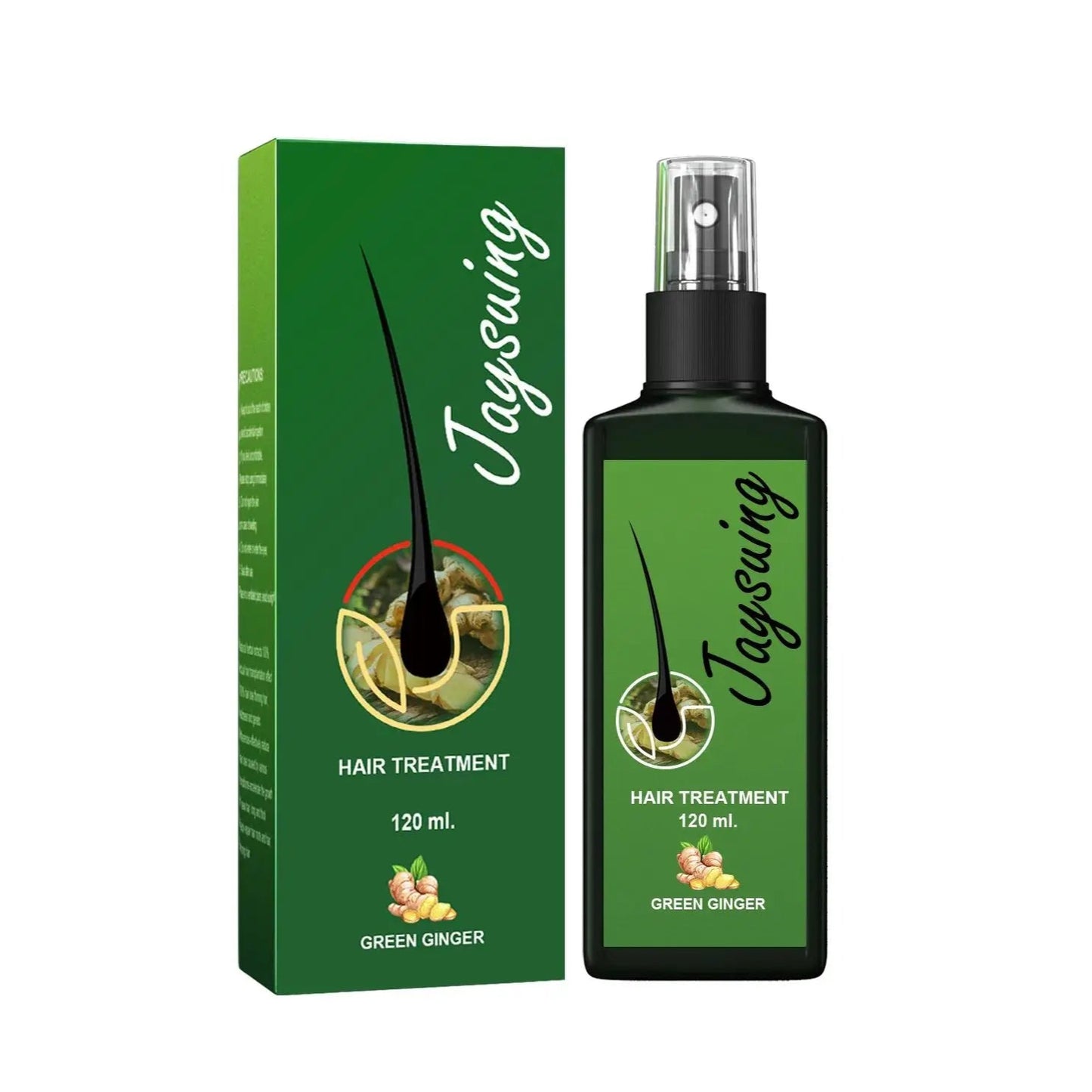 Hair Growth Spray Ginger Damaged Treatment Solution