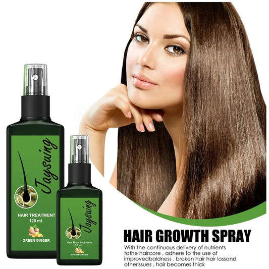Hair Growth Spray Ginger Damaged Treatment Solution