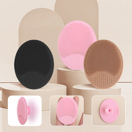 Wash a face to brush Silicone Cute Sucker mini Cleansing	cleaning brush for Face Washing