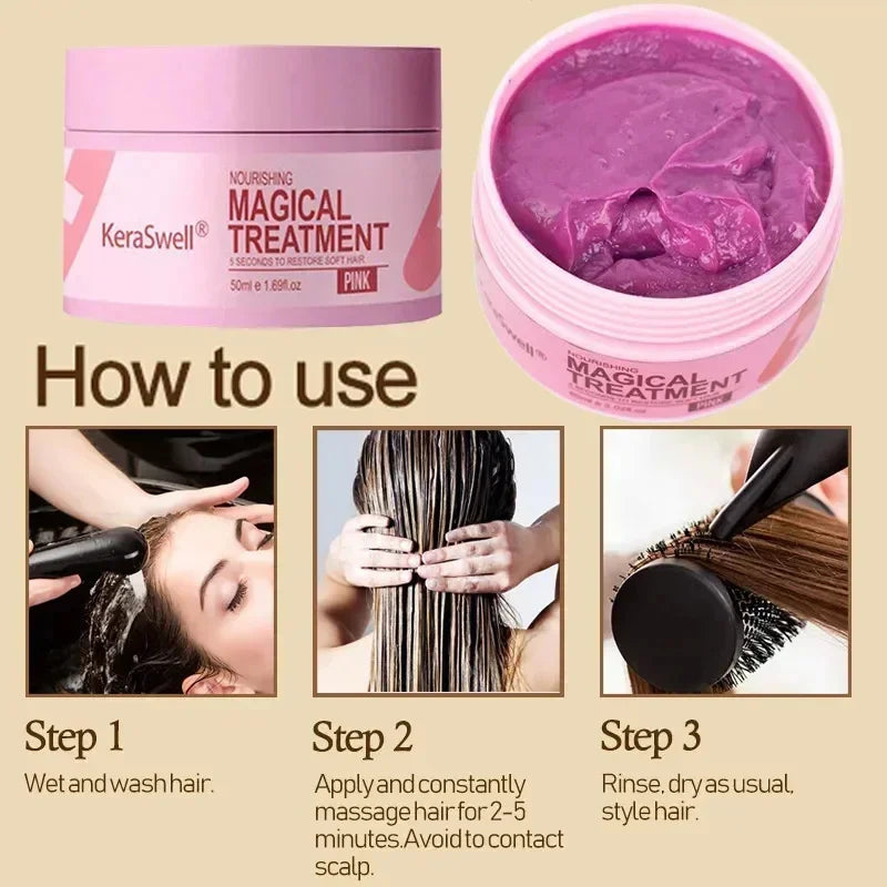 Magical Keratin Hair Mask 5 Seconds Repair Damaged