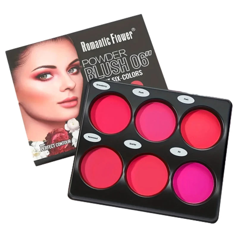 Blush Palette 6 Stunning Colors