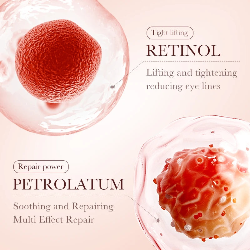 Retinol Eye Cream Stick Reduces Dark Circles and Wrinkles