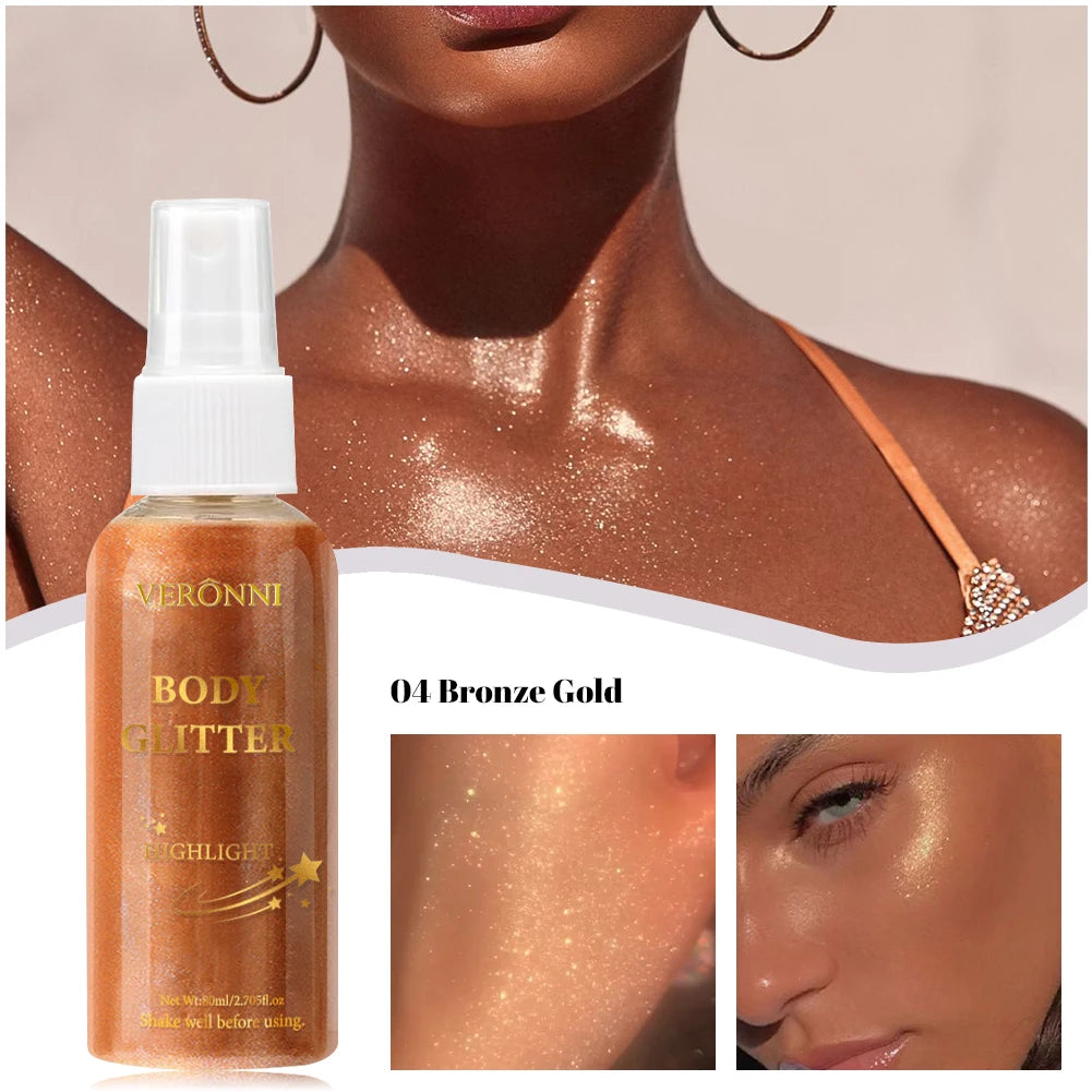 Body Highlighting Shimmer Oil