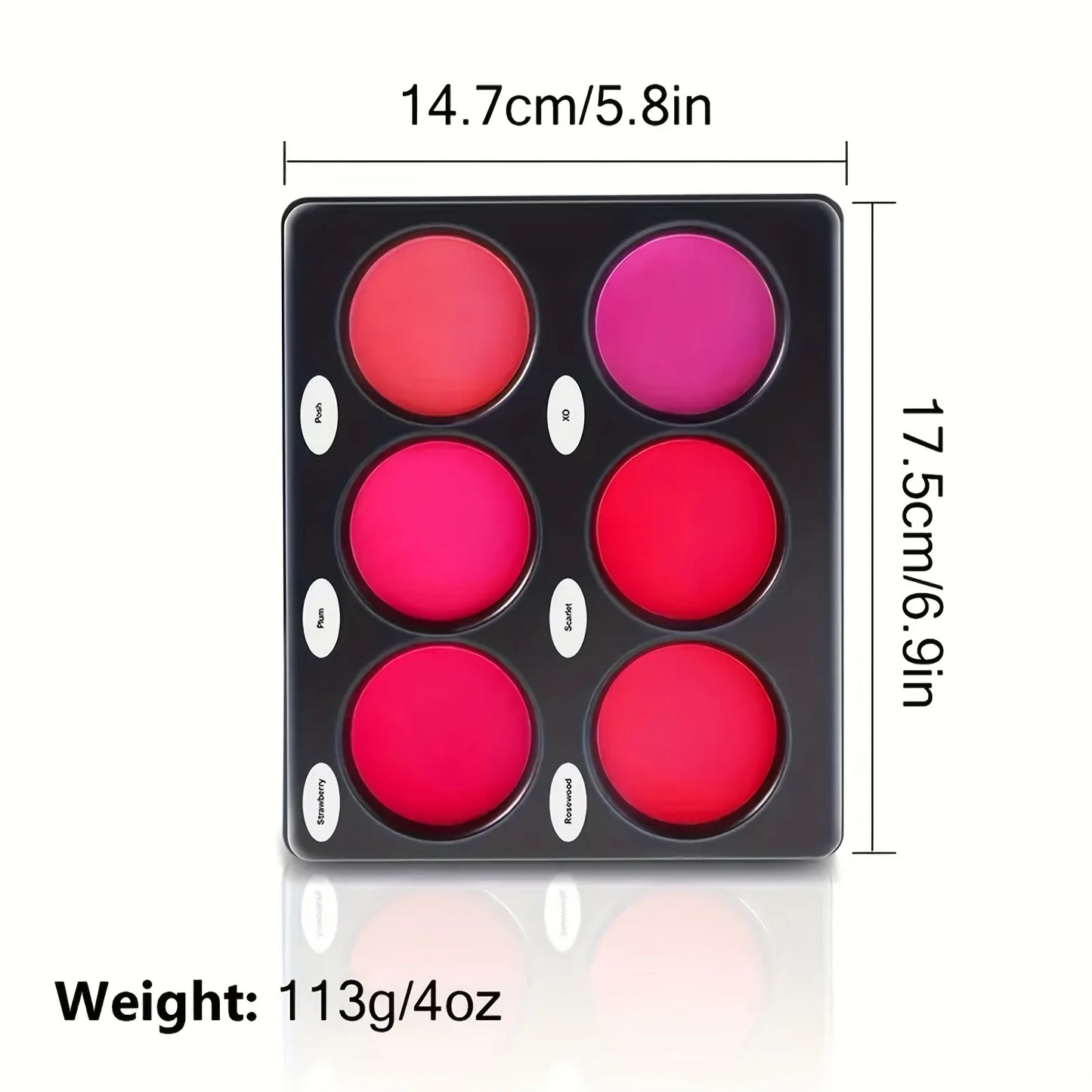 Blush Palette 6 Stunning Colors