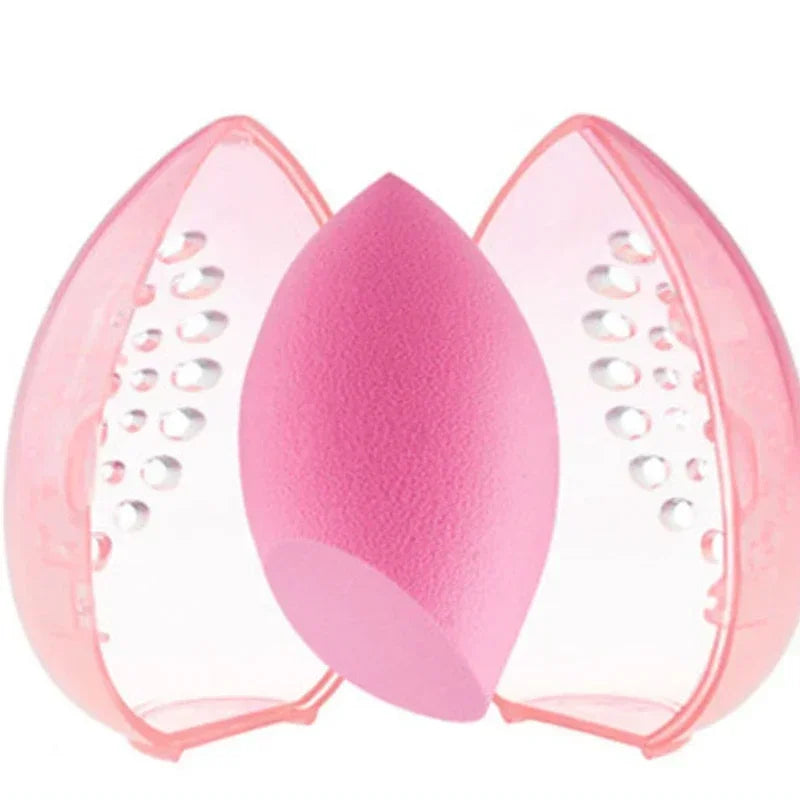 Portable Traveling Makeup Sponge Box