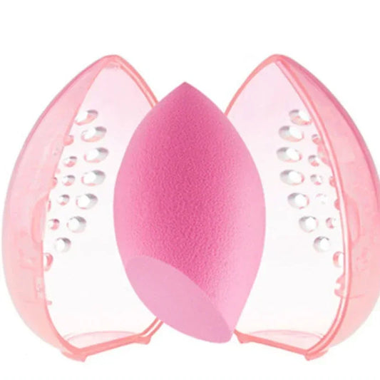 Portable Traveling Makeup Sponge Box