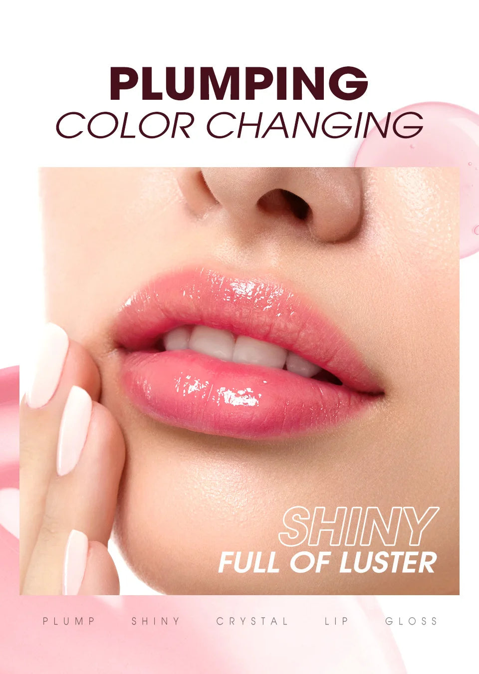 Natural Moisturizing Lipstick Moisturizes Water Feeling
