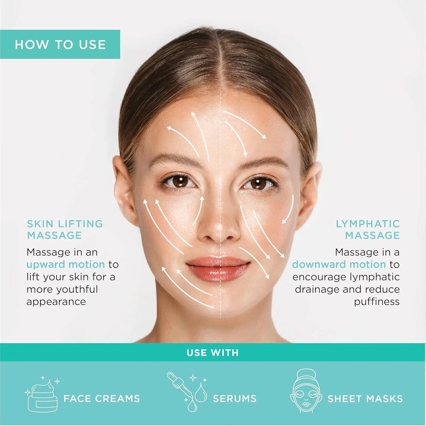 Stainless Ice Globes Facial Cooling Roller