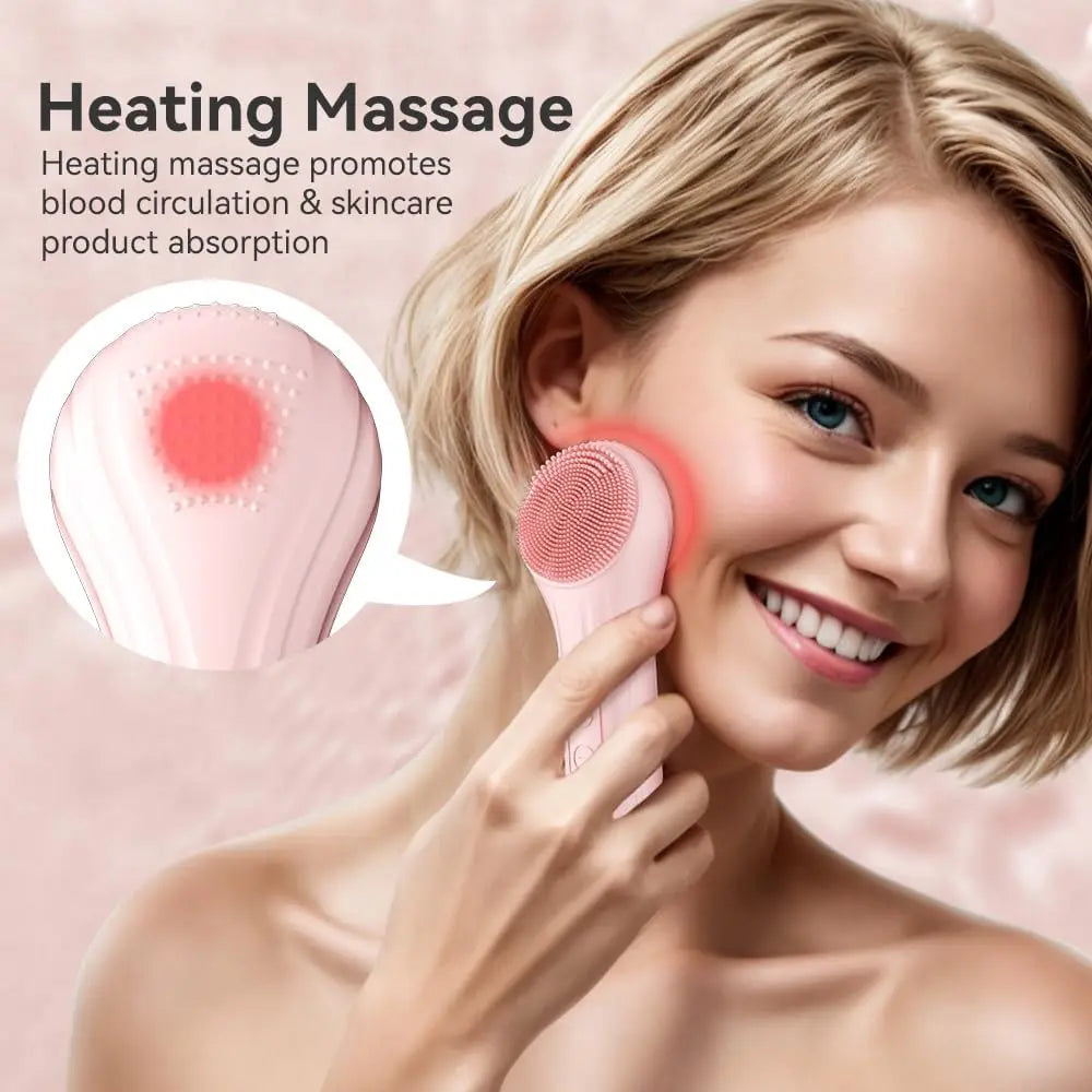 Silicone Electric Facial Scrubber