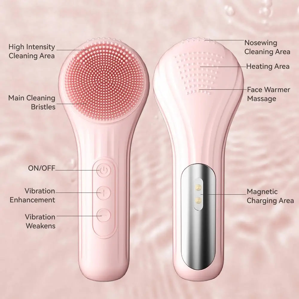 Silicone Electric Facial Scrubber