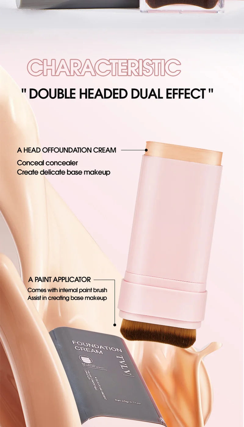 Roller Concealer Foundation Easy To Apply Natural Look Full Coverage