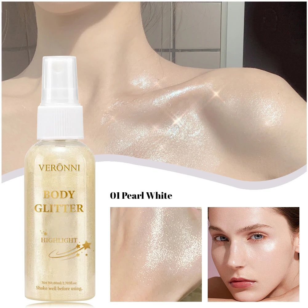 Body Highlighting Shimmer Oil