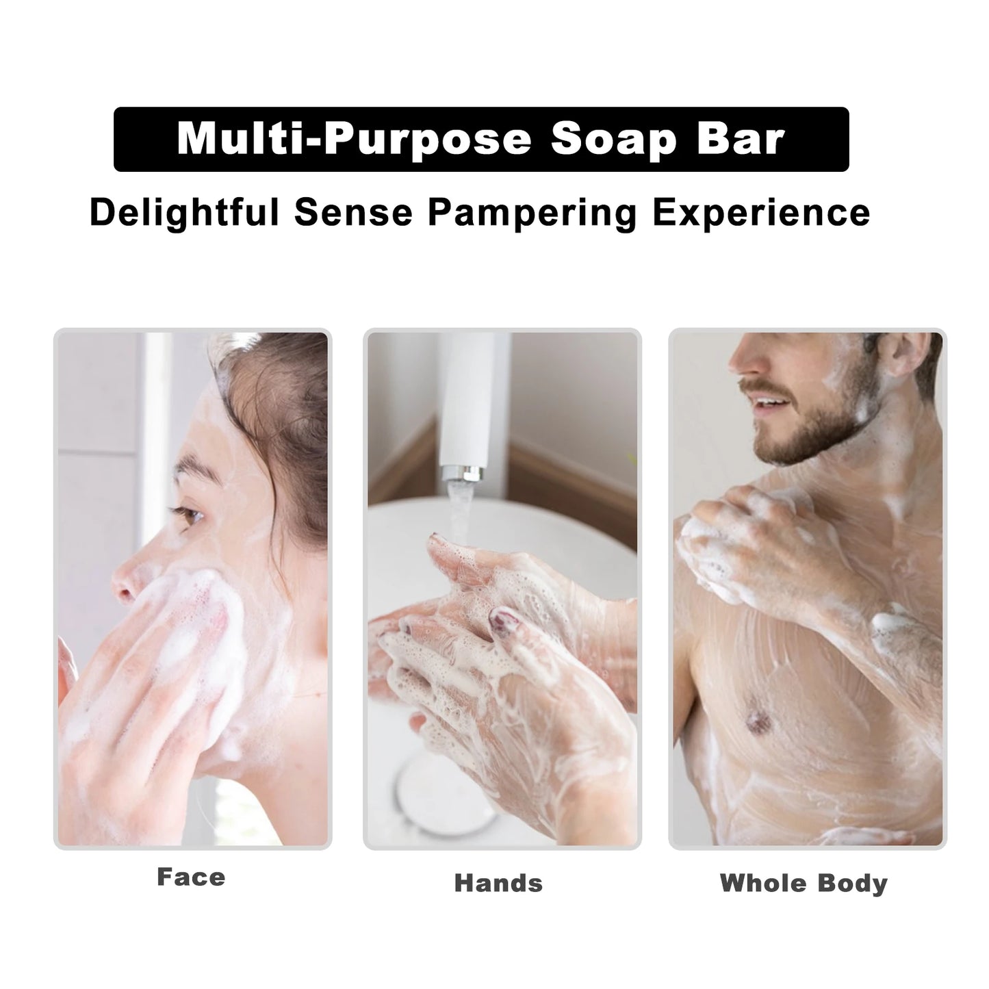 Handmade Soap Set 3 Pack of Essential Oil Soap