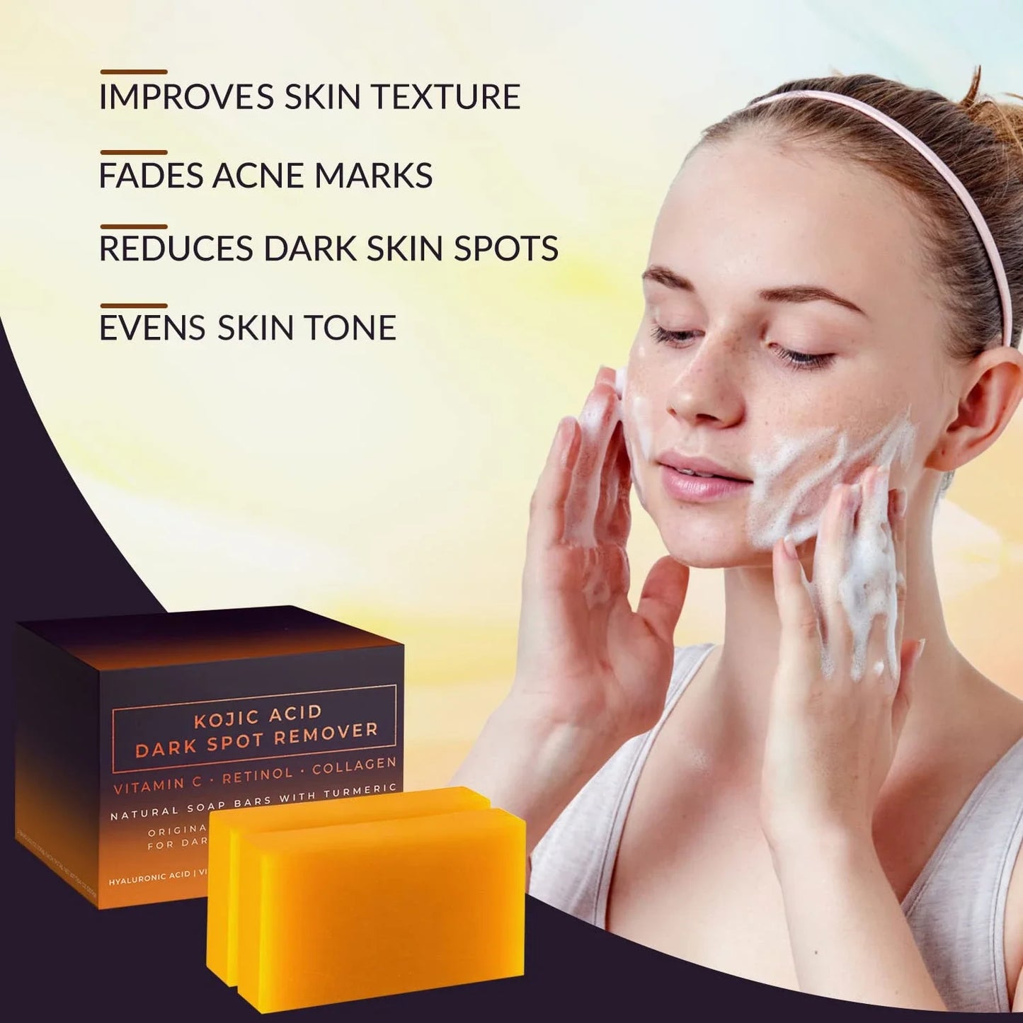 Kojic Acid Dark Spot Remover Handmade Soap