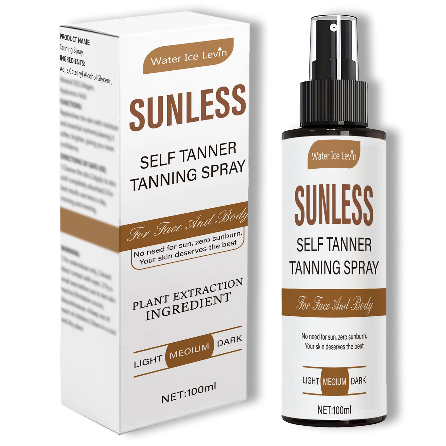 Self Tanning Spray Formaldehyde-Free