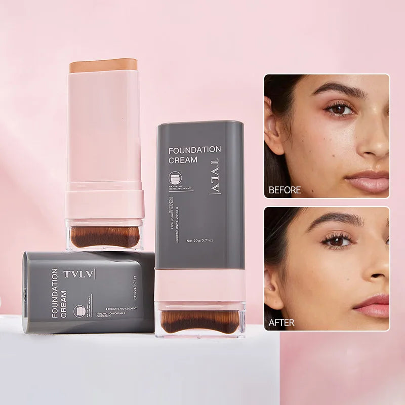 Roller Concealer Foundation Easy To Apply Natural Look Full Coverage