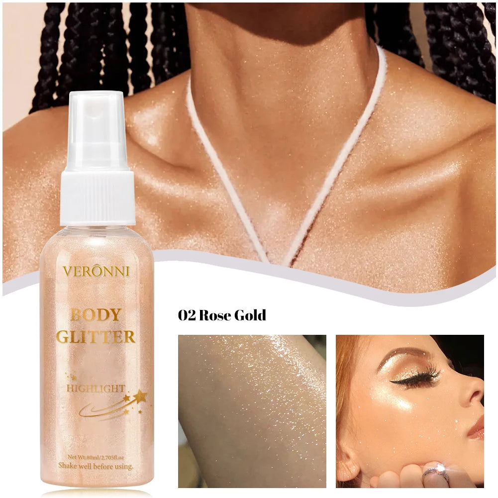Body Highlighting Shimmer Oil