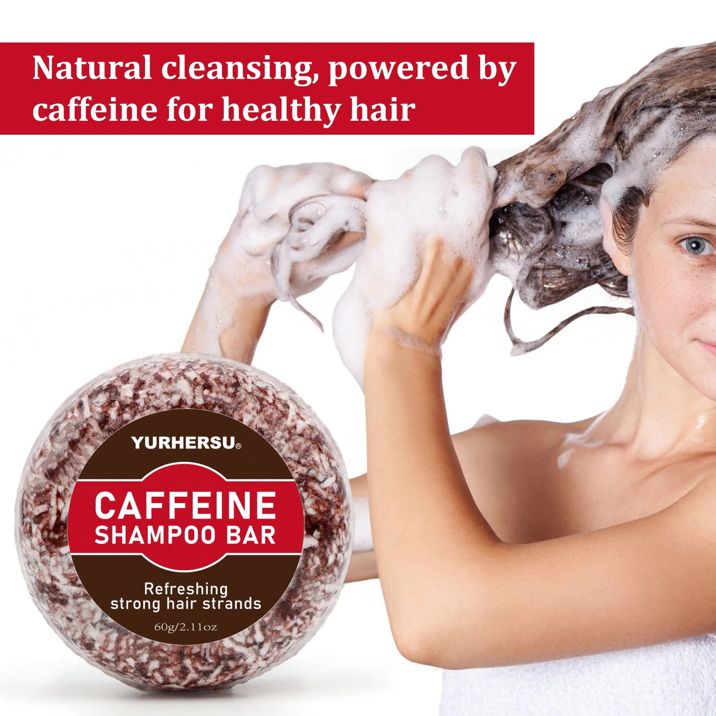 Caffeine Shampoo Soap Suitable For Dry Hair
