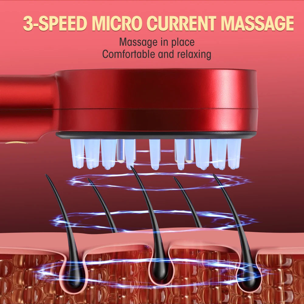 Electric Scalp Massager Hair Growth Healthy Hair Stress Relief