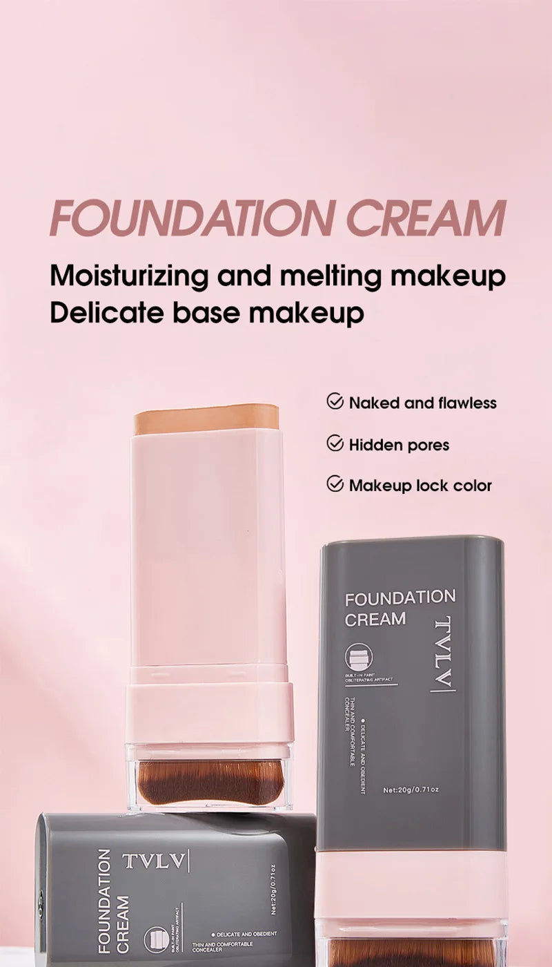 Roller Concealer Foundation Easy To Apply Natural Look Full Coverage