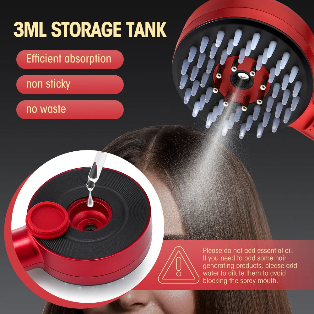 Electric Scalp Massager Hair Growth Healthy Hair Stress Relief