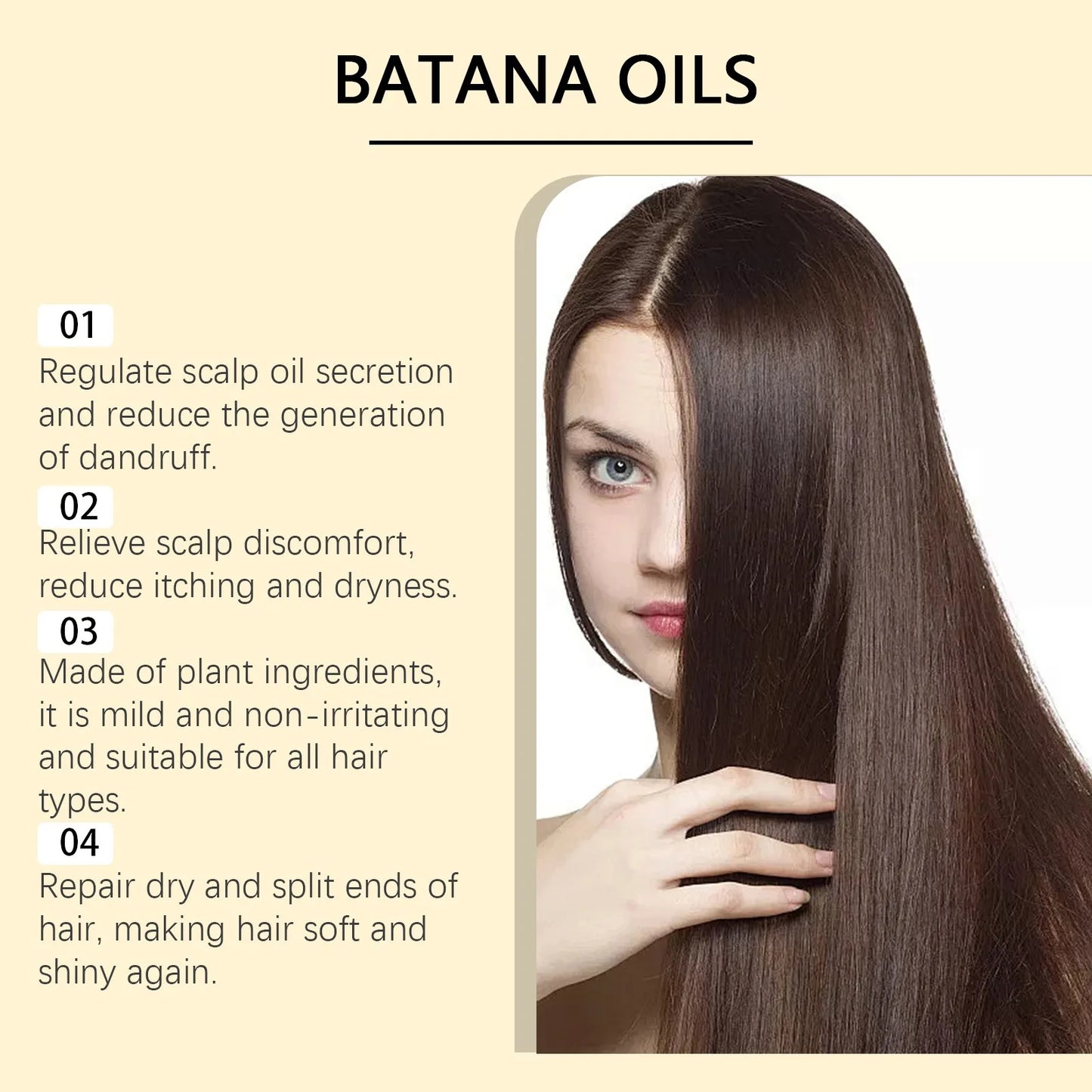 Batana Hair Oil Rosemary Hair Growth