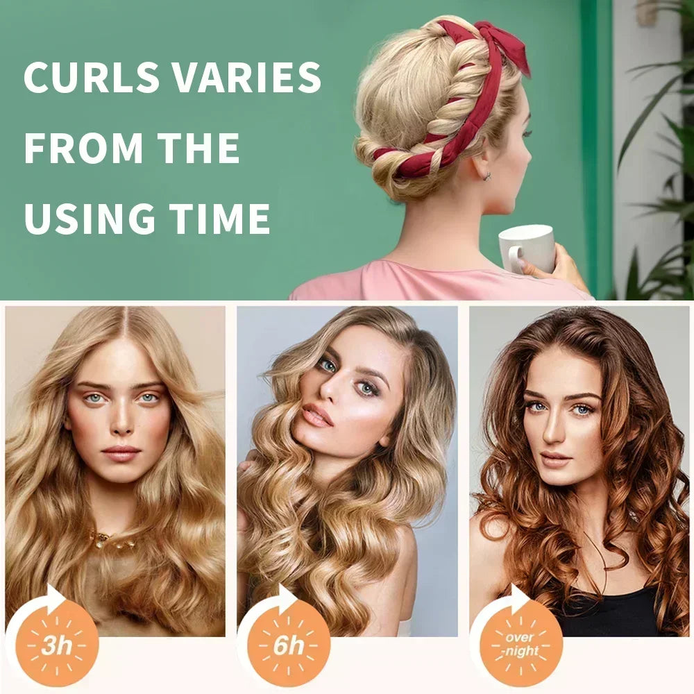 Heatless Curly Set